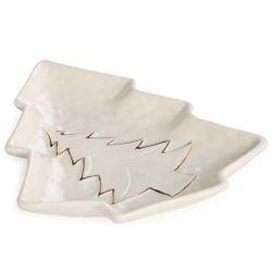 БЛЮДО СЕРВИРОВОЧНОЕ "НОВОГОДНЕЕ" 18,3*20,9*2,7 СМ