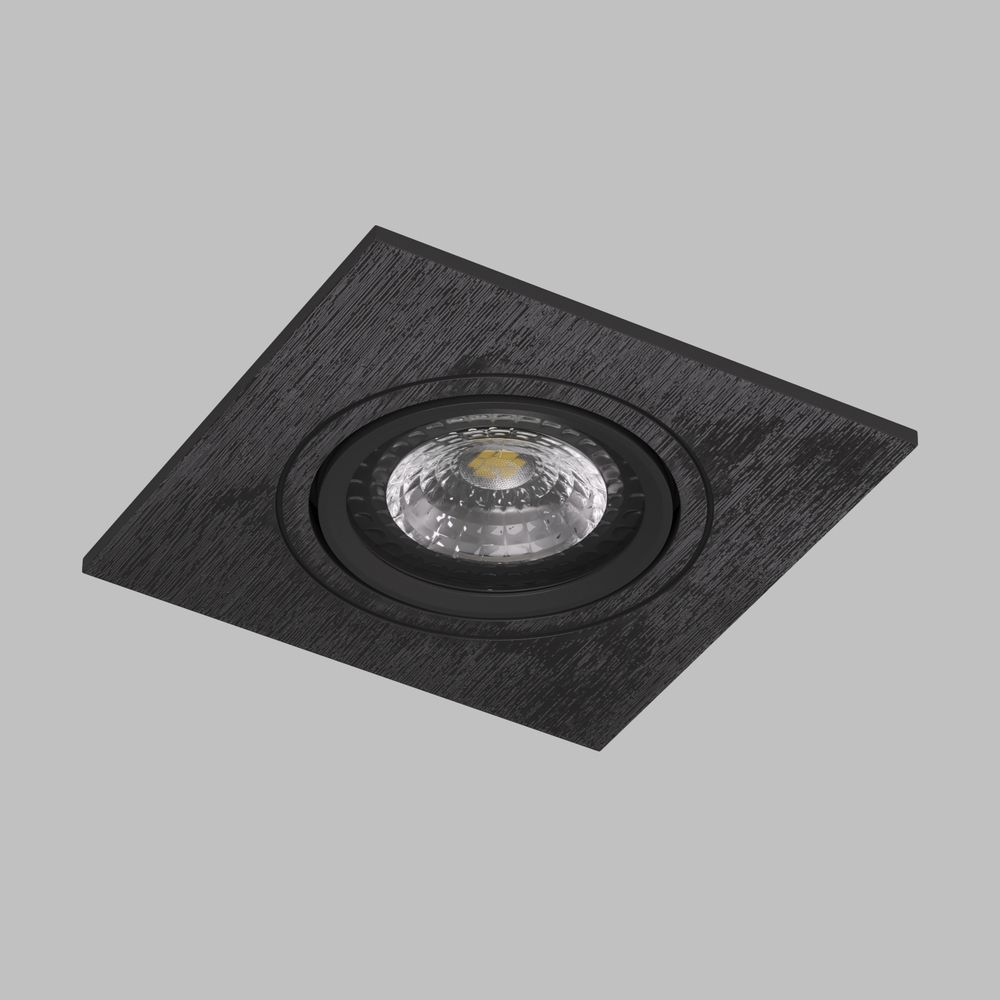 DK3021-BK Встраиваемый светильник, IP 20, 10 Вт, GU5.3, LED, черный, пластик