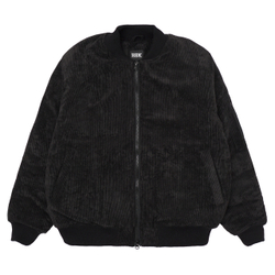 Бомбер HOOK "Вельвет" Черный