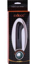 Чёрный водонепроницаемый вибратор O-zone