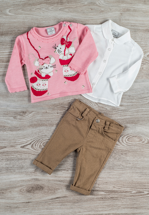 Комплект для девочки тройка