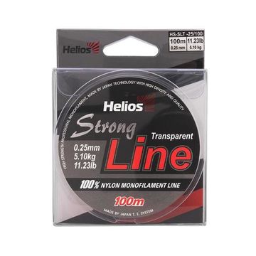 Леска Helios Strong Line Nylon Transparent 0,25mm/100 (HS-SLT-25/100)