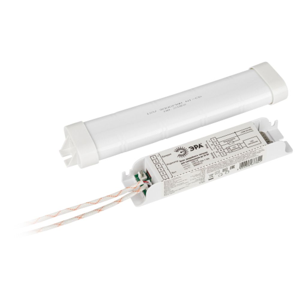 БАП для светильников ЭРА LED-LP-E024-1-240 универсальный до 24Вт 1час IP20 | Блоки аварийного питания