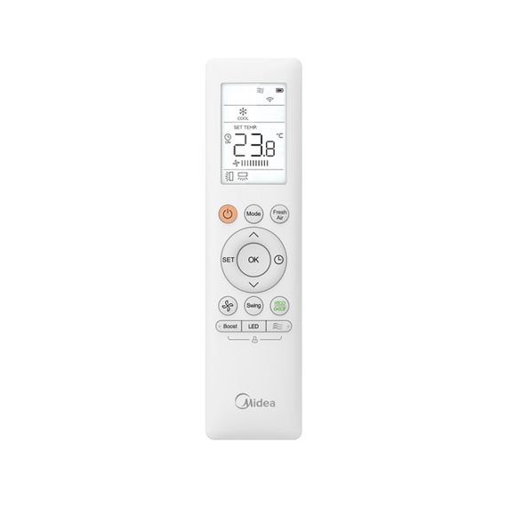 Мультисплит система на 2 комнаты Midea MMCA1BU-09HRFN8 x 2 / M2OE-18HFN8-Q1 — (2)