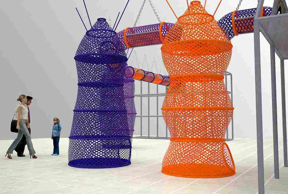 Верёвочный лабиринт «Плетёные мечты»