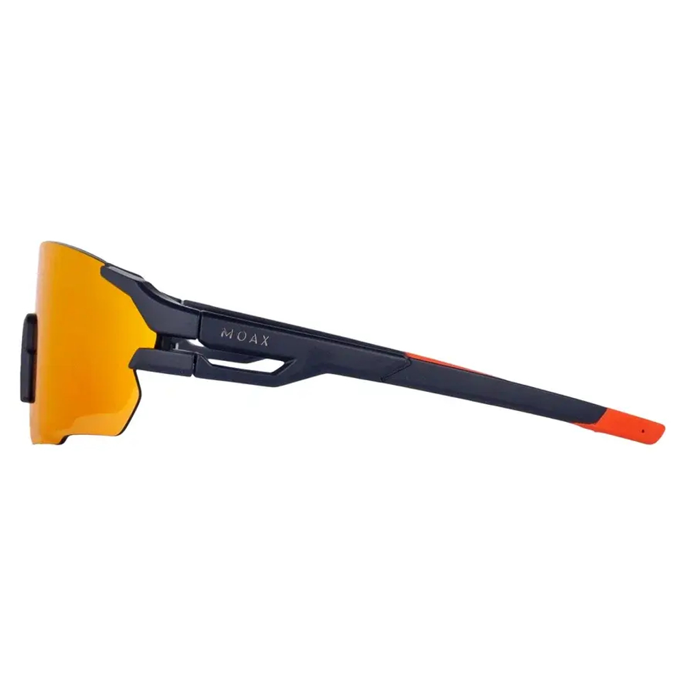 Очки с/з MOAX LAUF темно-синий/коричневый