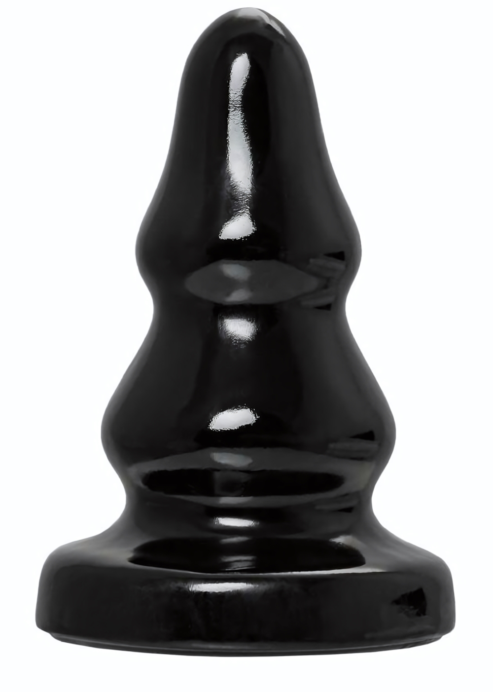 Черная анальная втулка Monoceros - 15 см. (Цвет: черный)