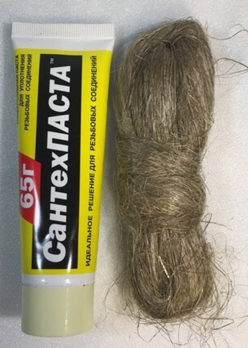 Сантехпаста 65 гр+лён 14гр   (50/5шт)