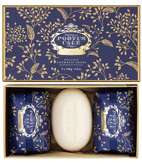 Праздничный синий, набор мыла Festive Blue, Castelbel Porto