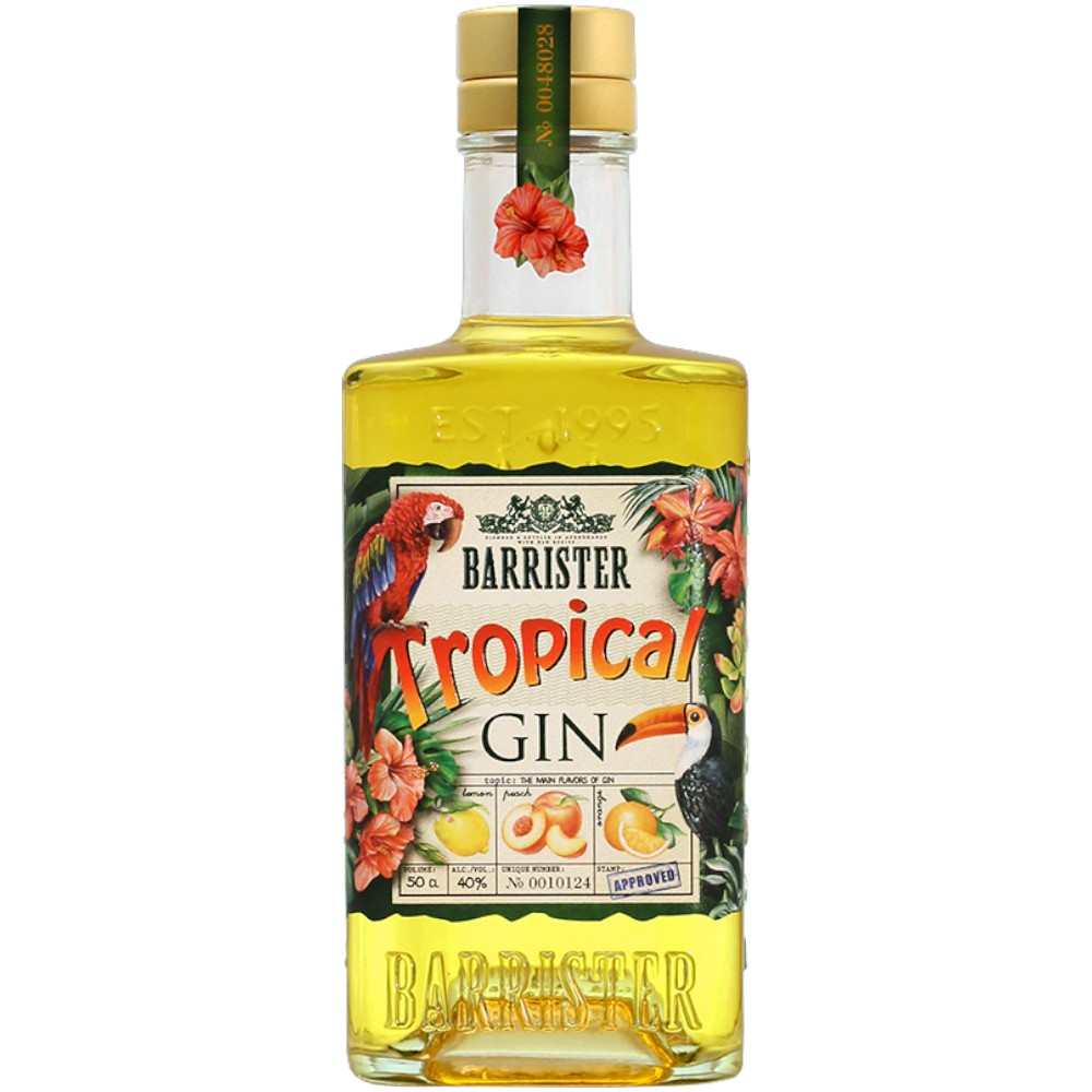 Джин Barrister, Tropical Fruits 0,7 л.