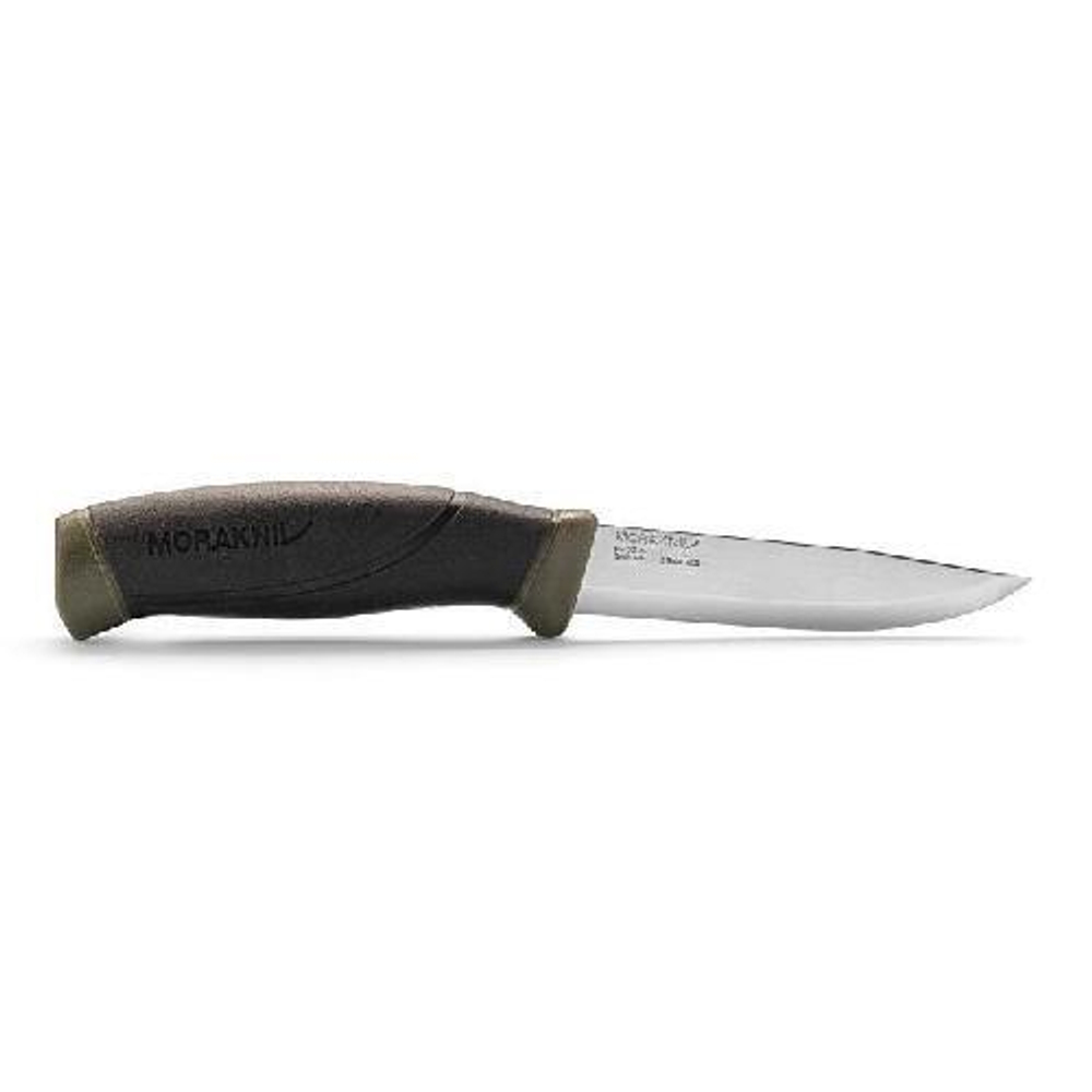 Нож туристический Morakniv Companion MG (C), углеродная сталь, цвет хаки, 11863