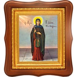 Елеса Киферская мученица. Икона на холсте.