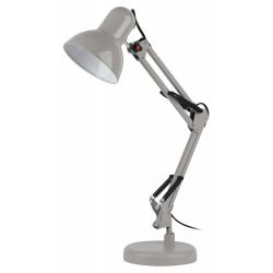 Настольный светильник ЭРА N-214-E27-40W-GY серый