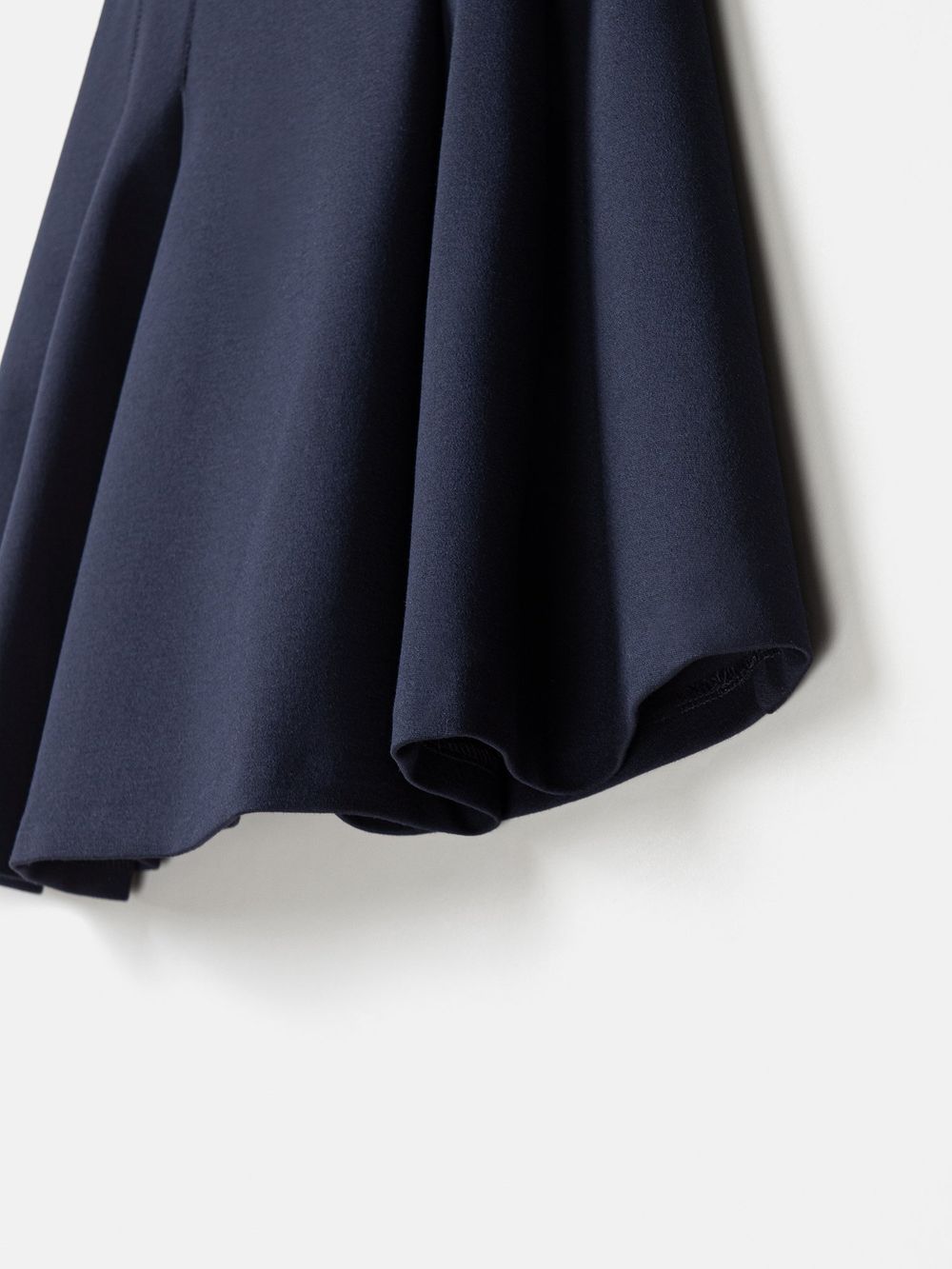 Юбка со складками "Синяя" 7+