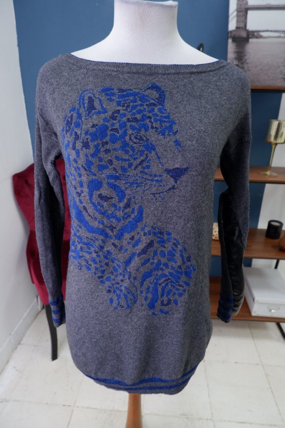 Джемпер трикотажный 46 размер