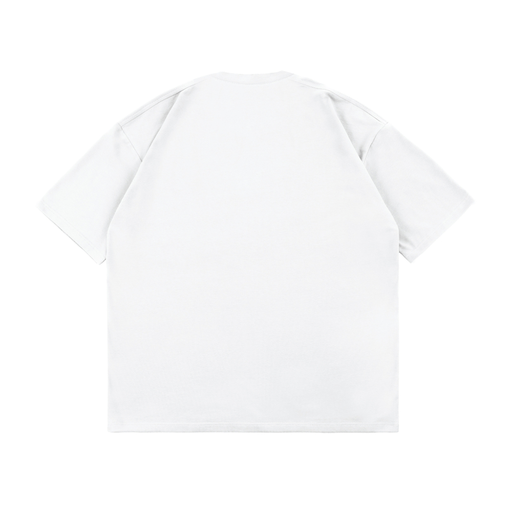 Футболка "Жвачка" OVERSIZE белая