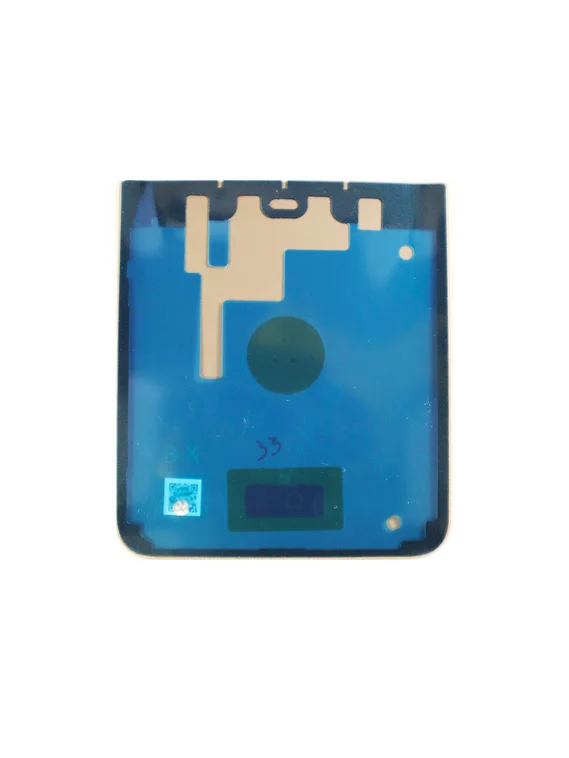 Задняя крышка для Motorola Razr 50 серая (Grey) без стекла камеры