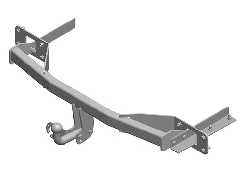 Фаркоп AvtoS для OPEL MERIVA (05.2010) с универсальной электрикой Smart(блок) и сертификатом в комплекте, арт.(OP 04+smart)