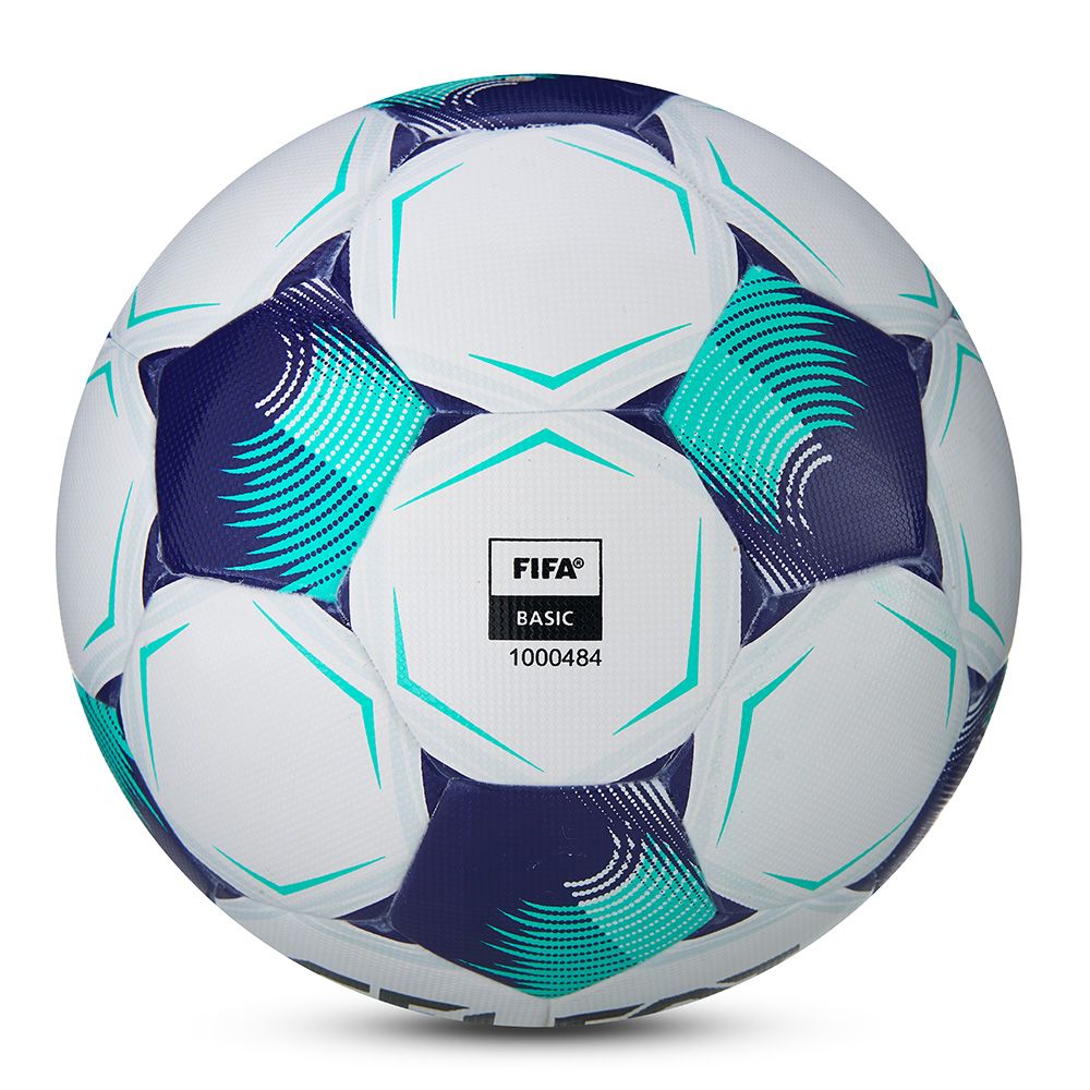 Мяч футб. SELECT Tempo TB V26, 0575071003, р.5, FIFA Basic, 32пан, ПУ, термосш, бело-фиолет-бирюз