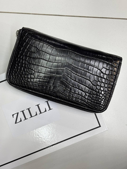 Портмоне из кожи крокодила Zilli