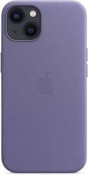 Чехол Apple Leather Case with MagSafe for iPhone 13 mini, «сиреневая глициния»