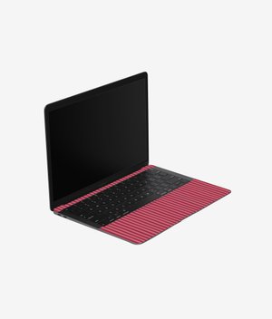 Виниловая наклейка SOULMATES (розовый) для MacBook