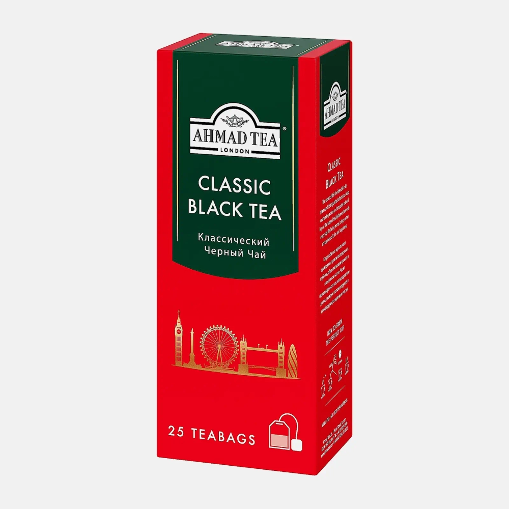 Чай черный Ahmad Tea Classic Black Tea 25пак