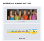 Набор KATSEYE 2026 SEASON'S GREETINGS 'MOD & MAD'