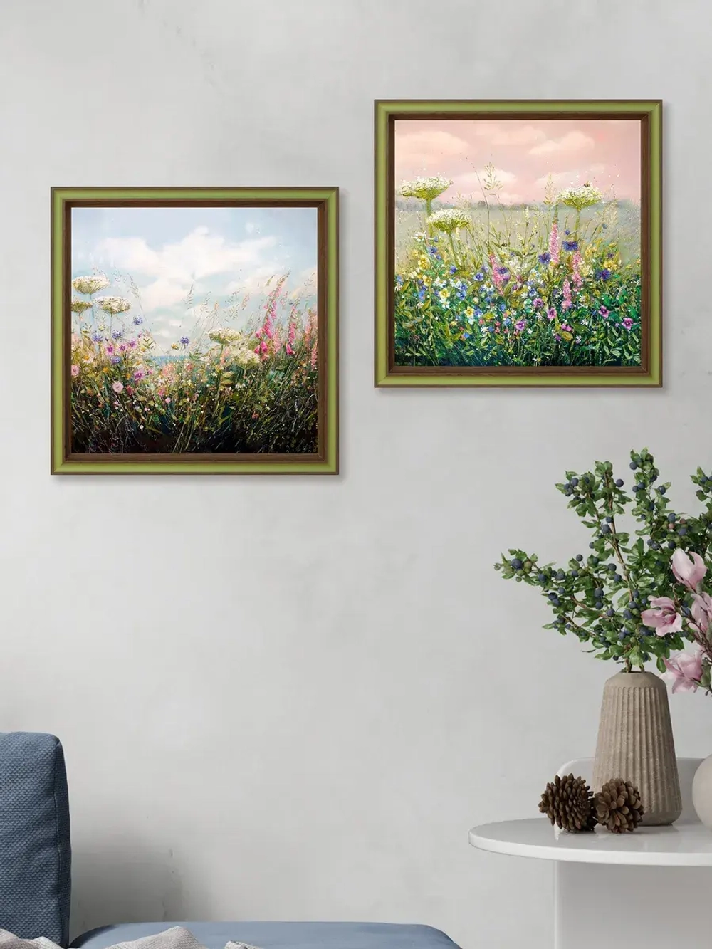 Картина на стену интерьерная на холсте 33х33 см