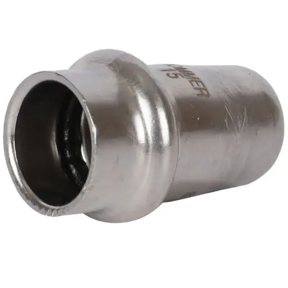 Заглушка ROMMER ВПр 15 нержавеющая сталь 37980
