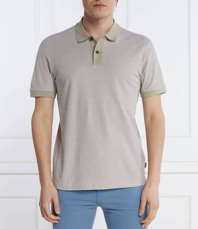 Поло Phillipson BOSS BLACK - бежевый(50513580)