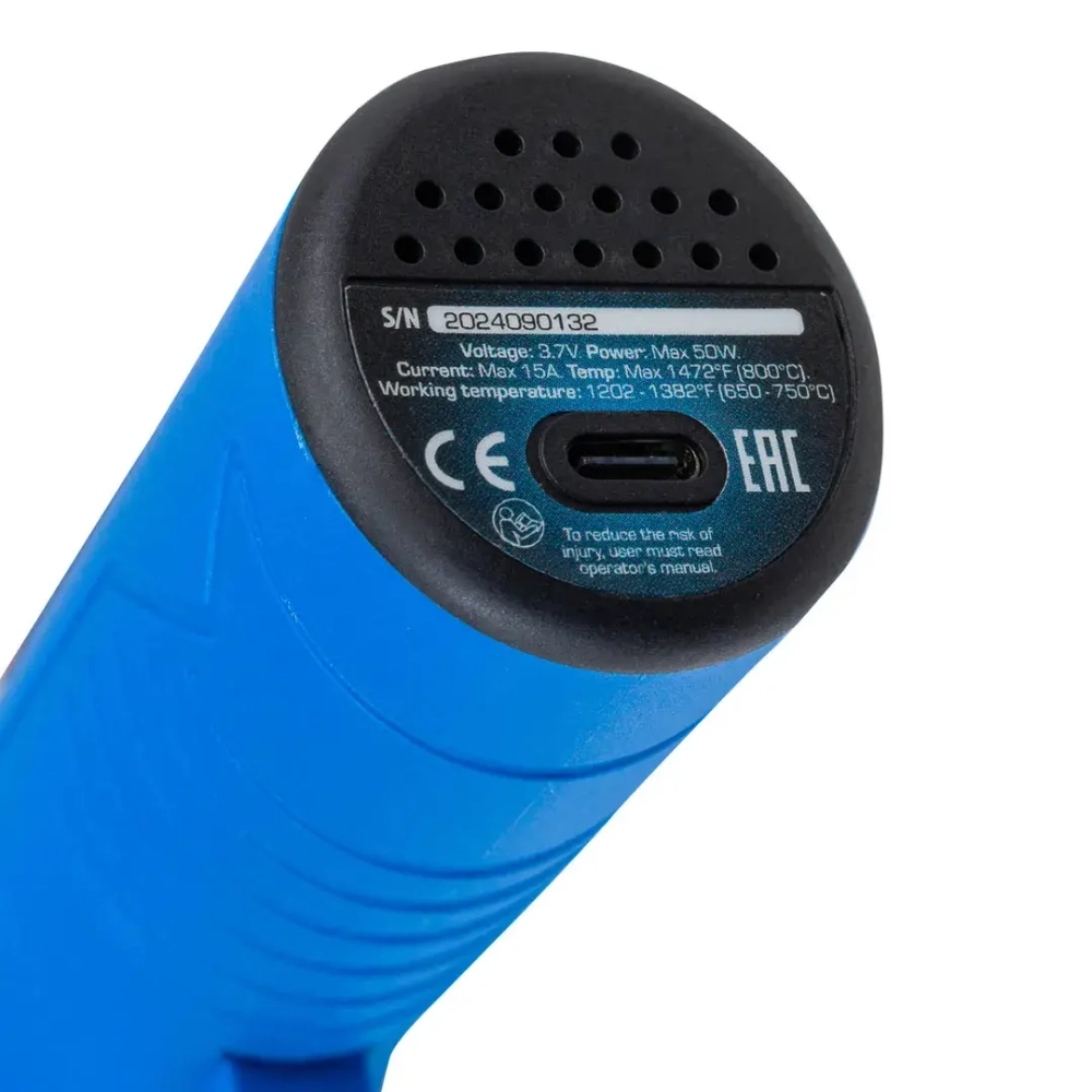 Паяльник аккумуляторный (50W, 3.7V, макс. тем-ра 800град./С) Forsage F-A702