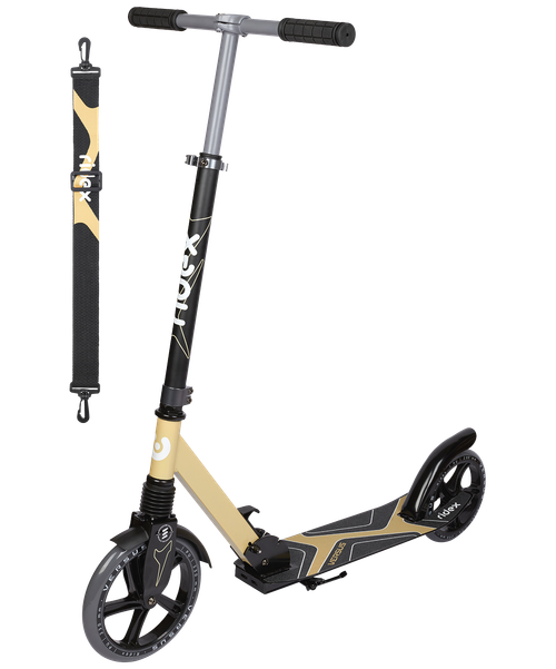 Самокат городской RIDEX Versus 230/200 мм, бежевый