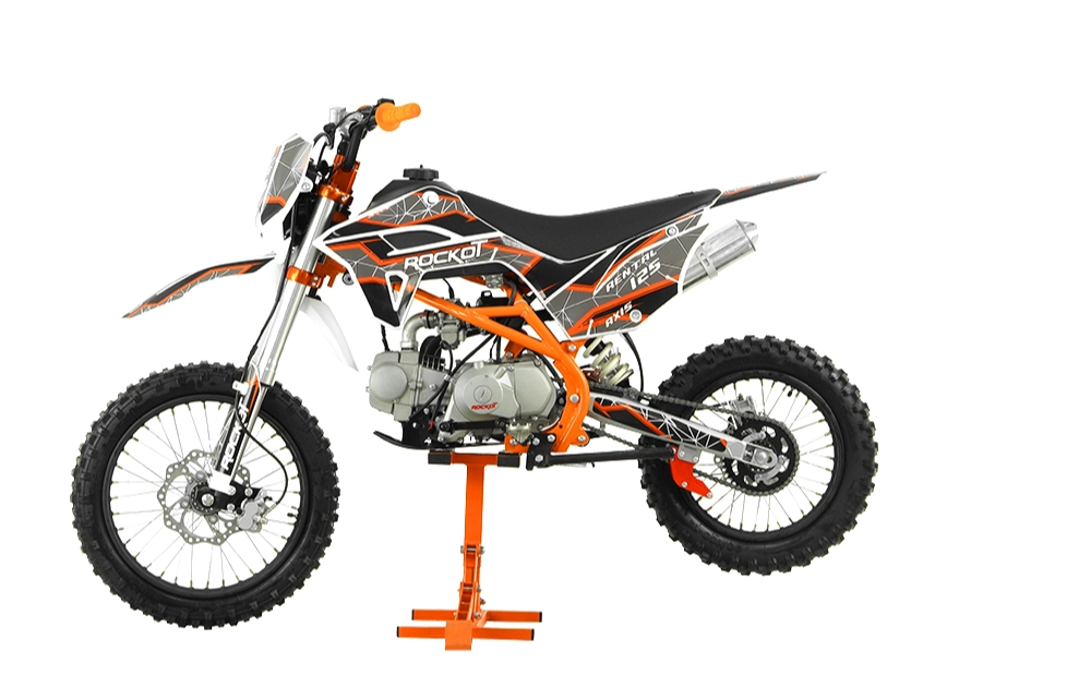 Питбайк ROCKOT RENTAL 125 Axis 2.0 (полуавтомат, без сцепления, эл. стартер, 17/14)