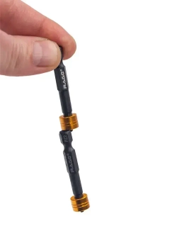 Магнитные биты с ограничителем для шуруповерта S2 PZ2 x 50 мм 2 шт RAGE by VIRA