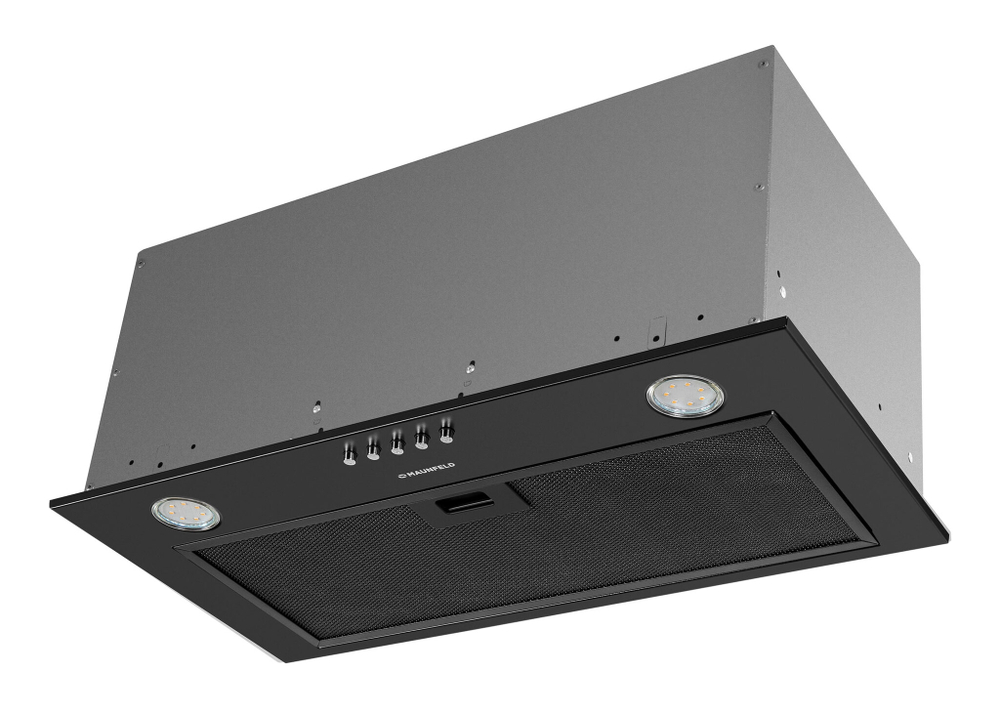 Кухонная вытяжка MAUNFELD Crosby Power 60 черный фото 