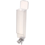 Дозатор для жидкого мыла настенный 400 мл белый ZA607W