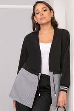 Жакет "На стиле" (блэк/грей) Б5072 LT Collection