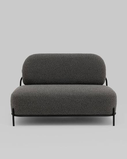 Диван Стоун new ткань букле тёмно-серый