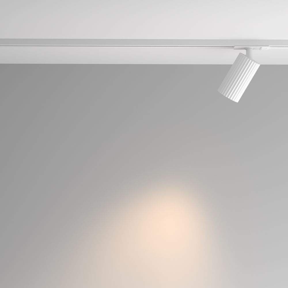 Трековый однофазный светильник Maytoni   TR218-1-GU10-W