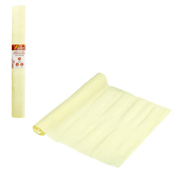 Бумага крепированная флористическая 50*250 см лимонная ОСТРОВ СОКРОВИЩ 110 г/м2 (112541)
