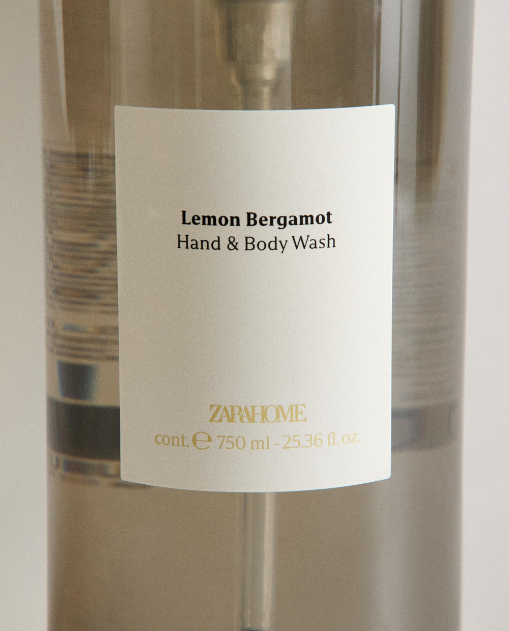 Zara Home Жидкое мыло Lemon Bergamot 750 мл для рук и тела, парфюмированное, аромат свежий цитрусовый