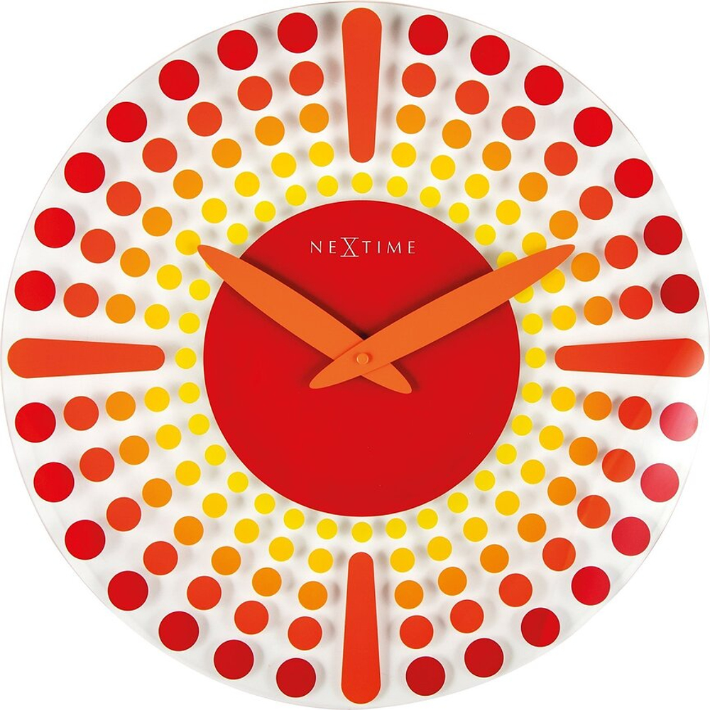 Настенные часы NeXtime Dreamtime, стекло, 43 см