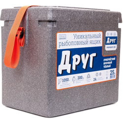 Рыболовный ящик Camping World "Друг" (25 литров), серый