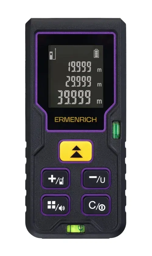 Лазерная рулетка Ermenrich Reel PLUS GD60, фиолетовый