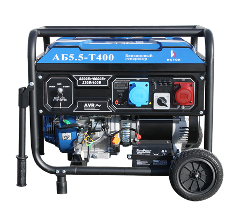 Бензиновый генератор АБ6-Т400-ВМ121Э