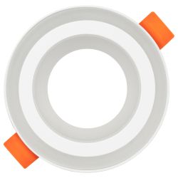 Встраиваемый светильник под лампу GX53 ЭРА DK113 WH белый | Встраиваемые светильники Для ламп GX53