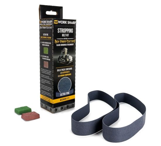 Набор сменных ремней Work Sharp с 2 видами полировочной пасты для электроточи...