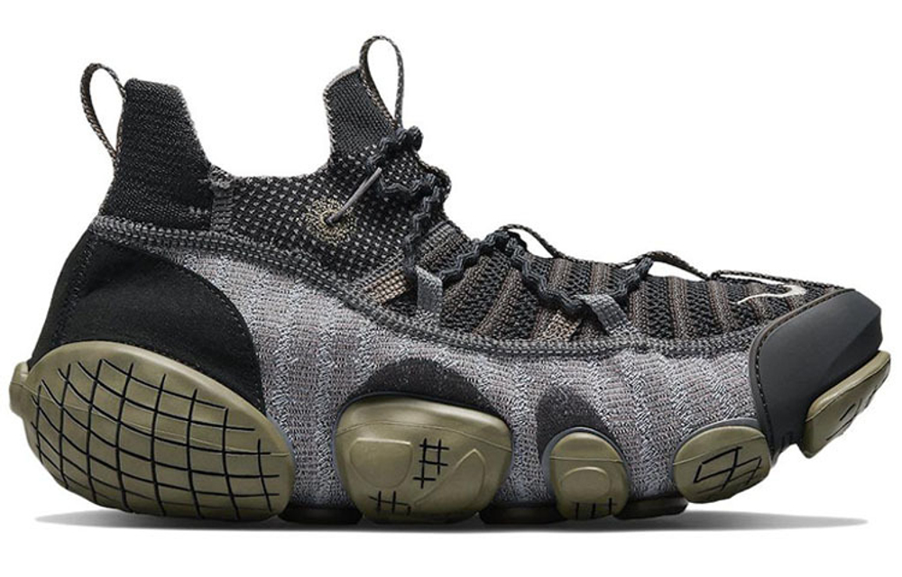 Кроссовки Nike Ispa Link "Black And Medium Olive"