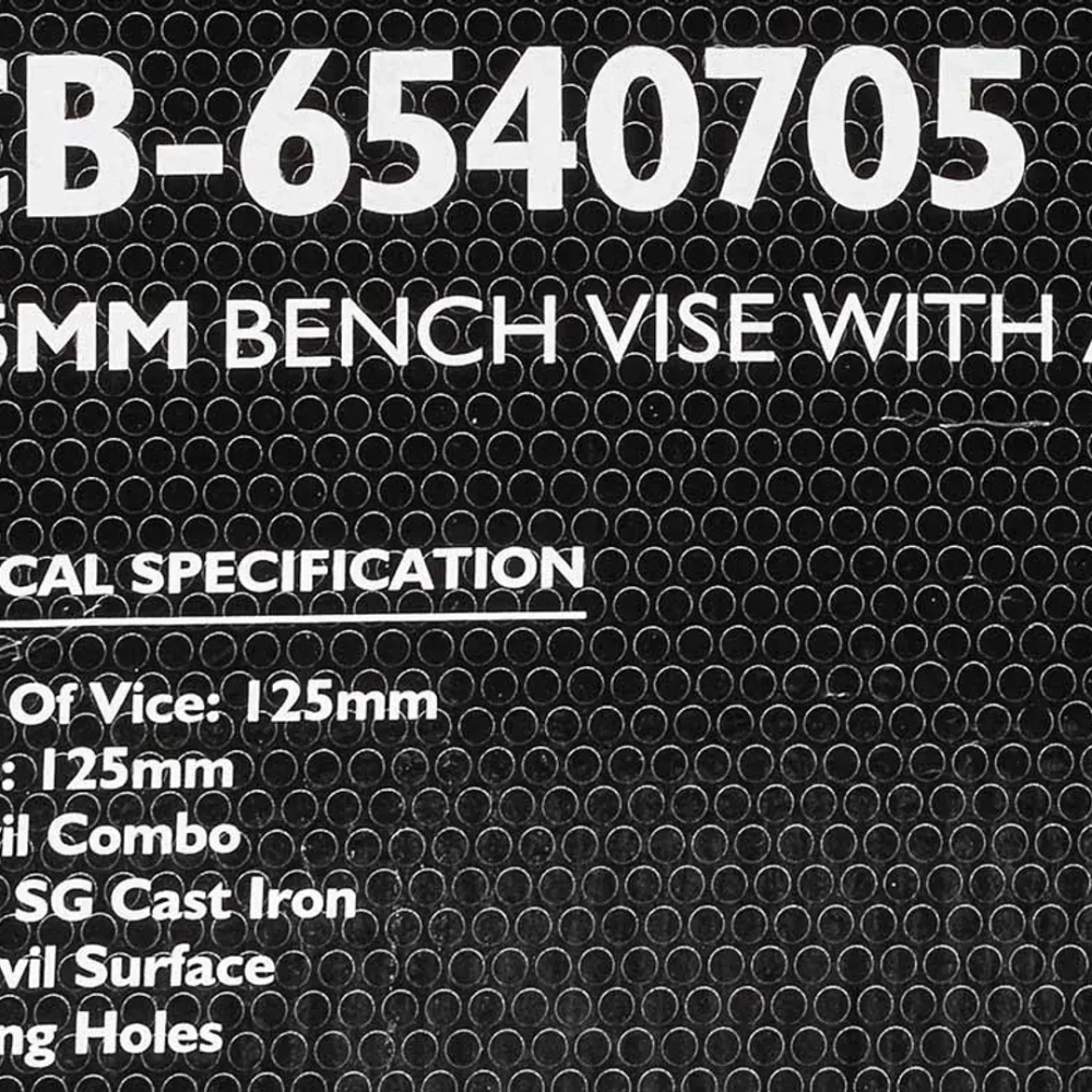 Тиски стальные с наковальней 125мм (5'') JCB JCB-6540705